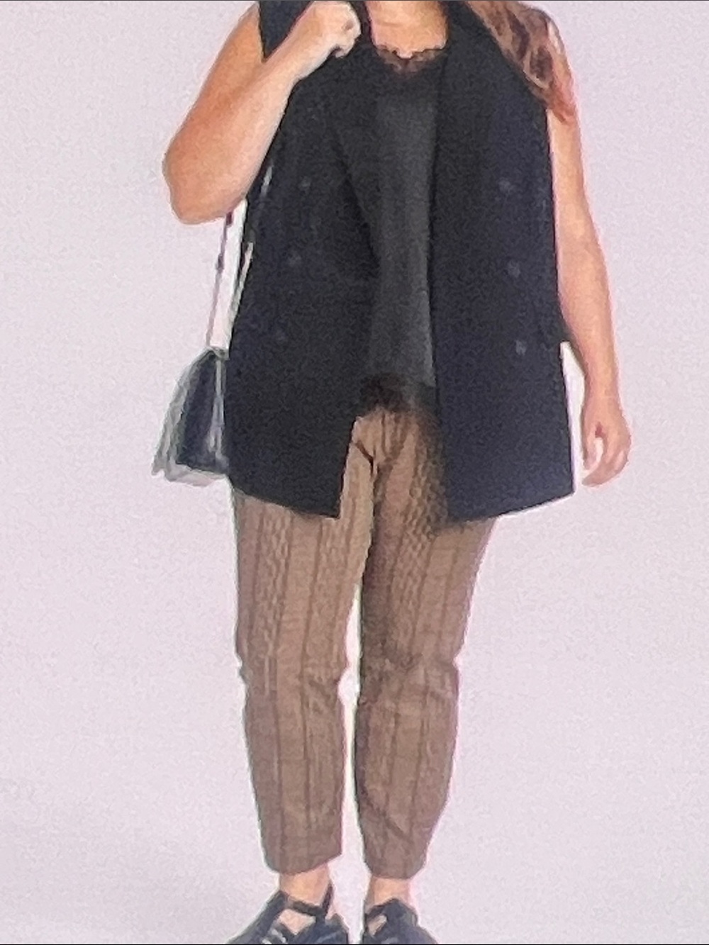 Target a new day high rise plaid pants
